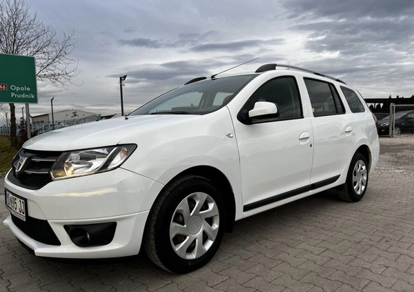 Dacia Logan cena 17900 przebieg: 130000, rok produkcji 2014 z Biały Bór małe 407